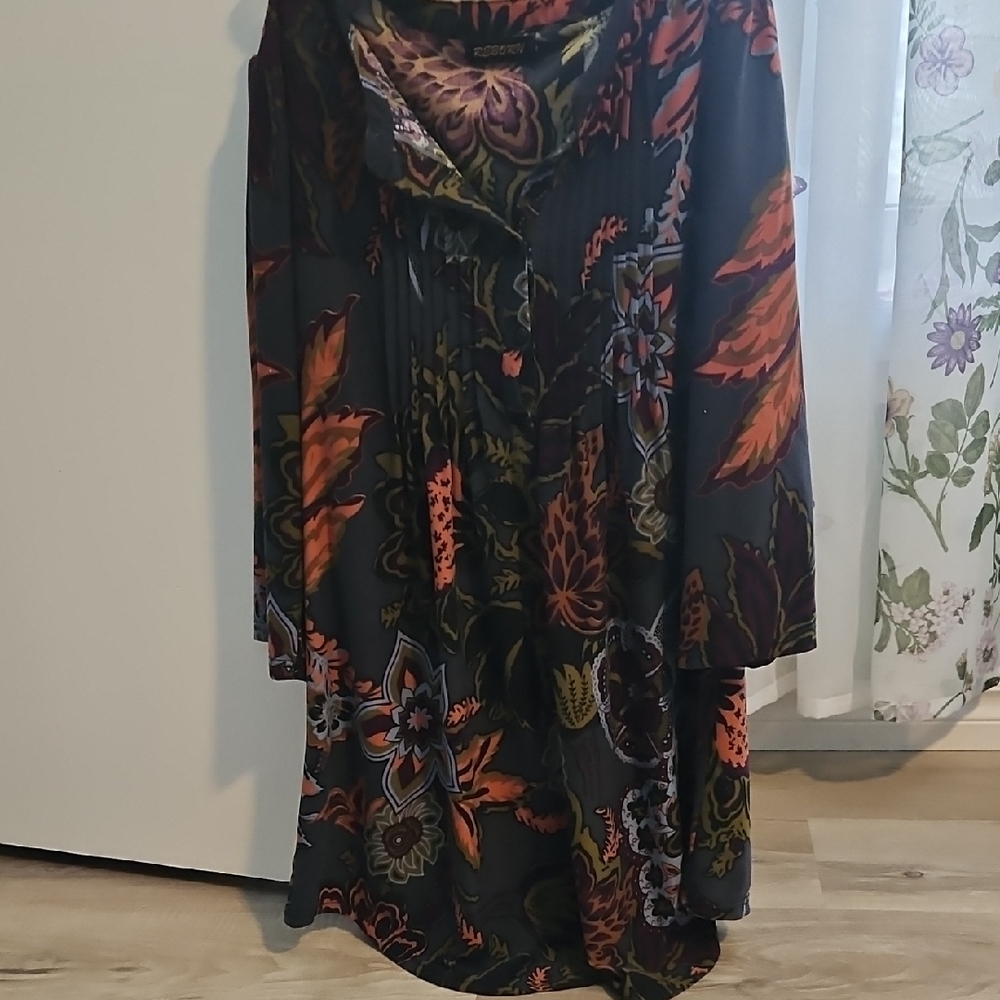 Floral Long Sleeve Dress